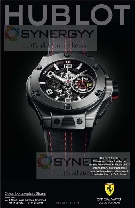 hublot unico ferrari titanium price|big bang unico titanium Hublot.